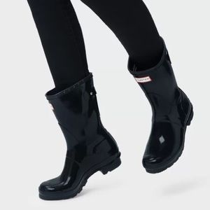 Hunter Original Short Gloss Rain Boots